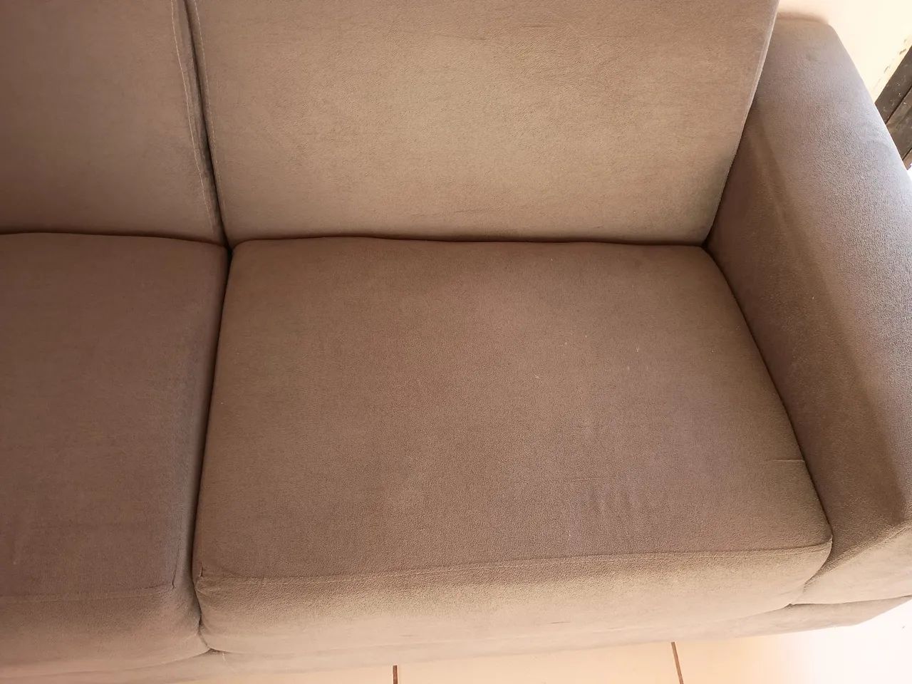 Sofá grande cinza - Foto 4