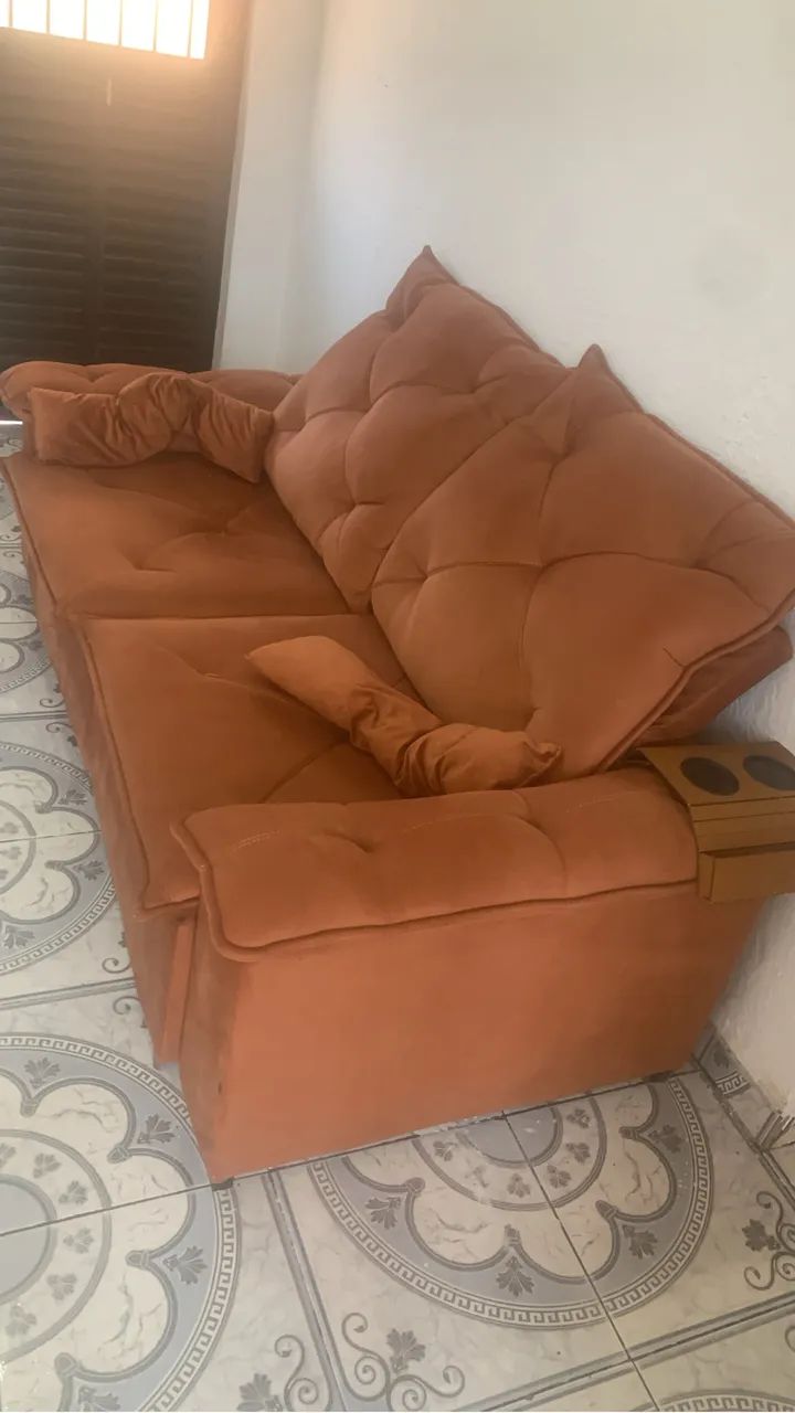 VENDE-SE SOFÁ RETRÁTIL  - Foto 2