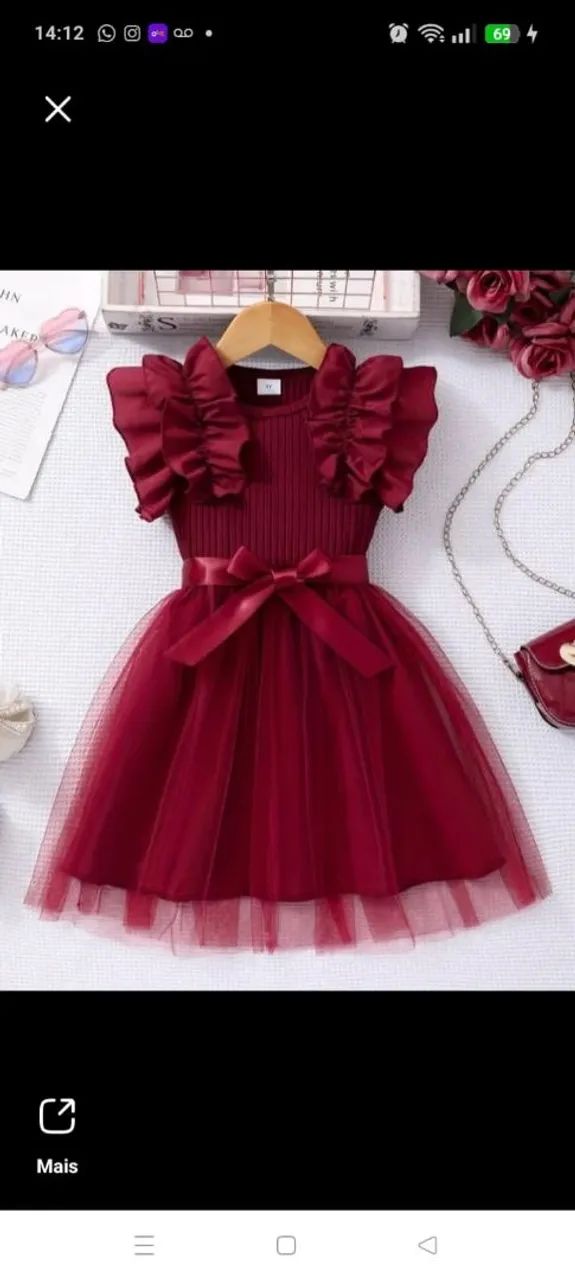 Vestido infantil 