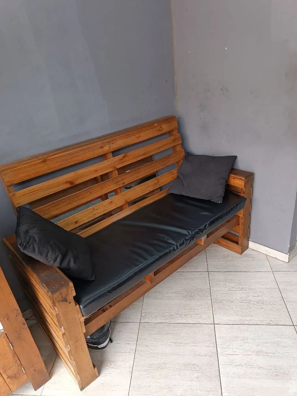 Banco de espera barbearia 