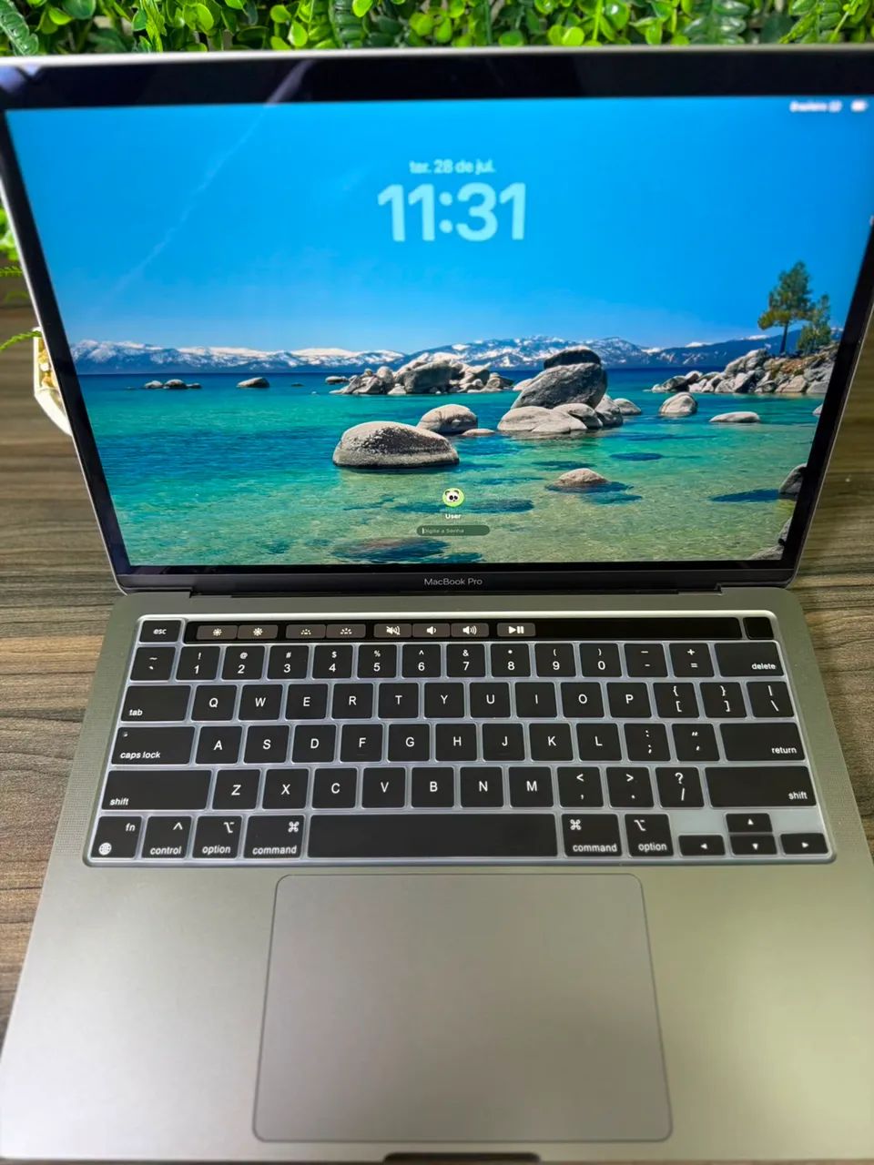 MacBook Pro 2020 Apple M1 8GB 256GB SSD 233 ciclos 87% Cor Space