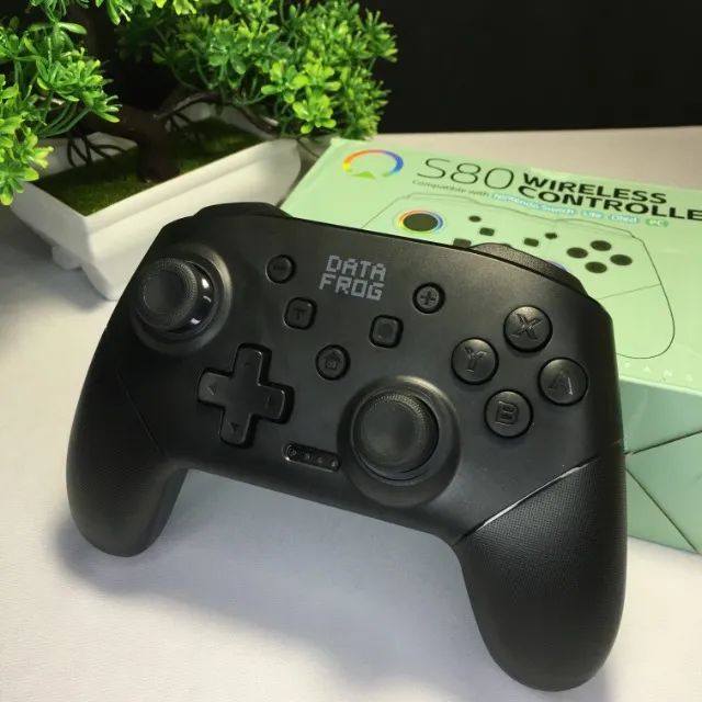 Controle Data Frog S80 RGB - Com botões traseiros