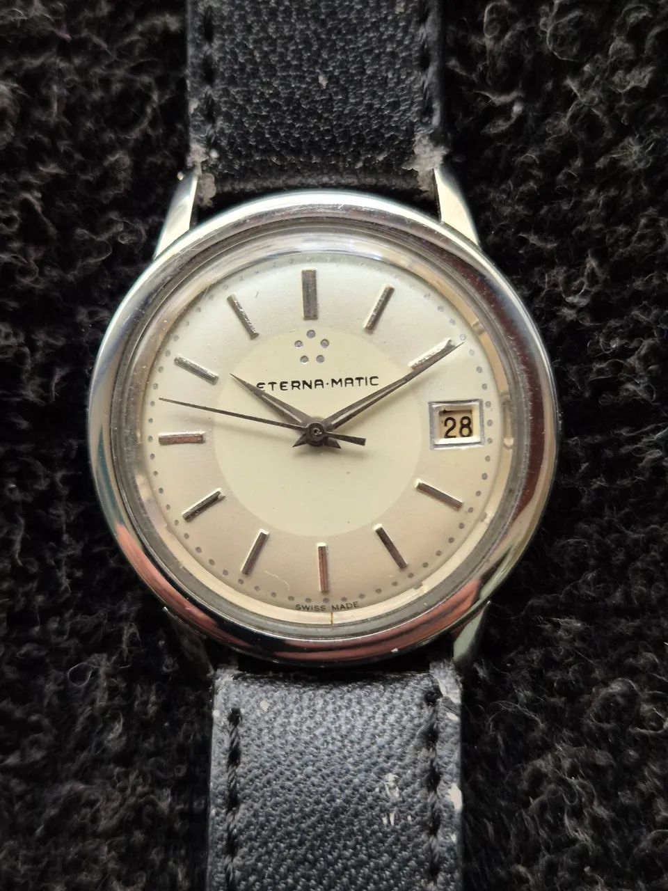 RELÓGIO ETERNA-MATIC VINTAGE SUÍÇO 