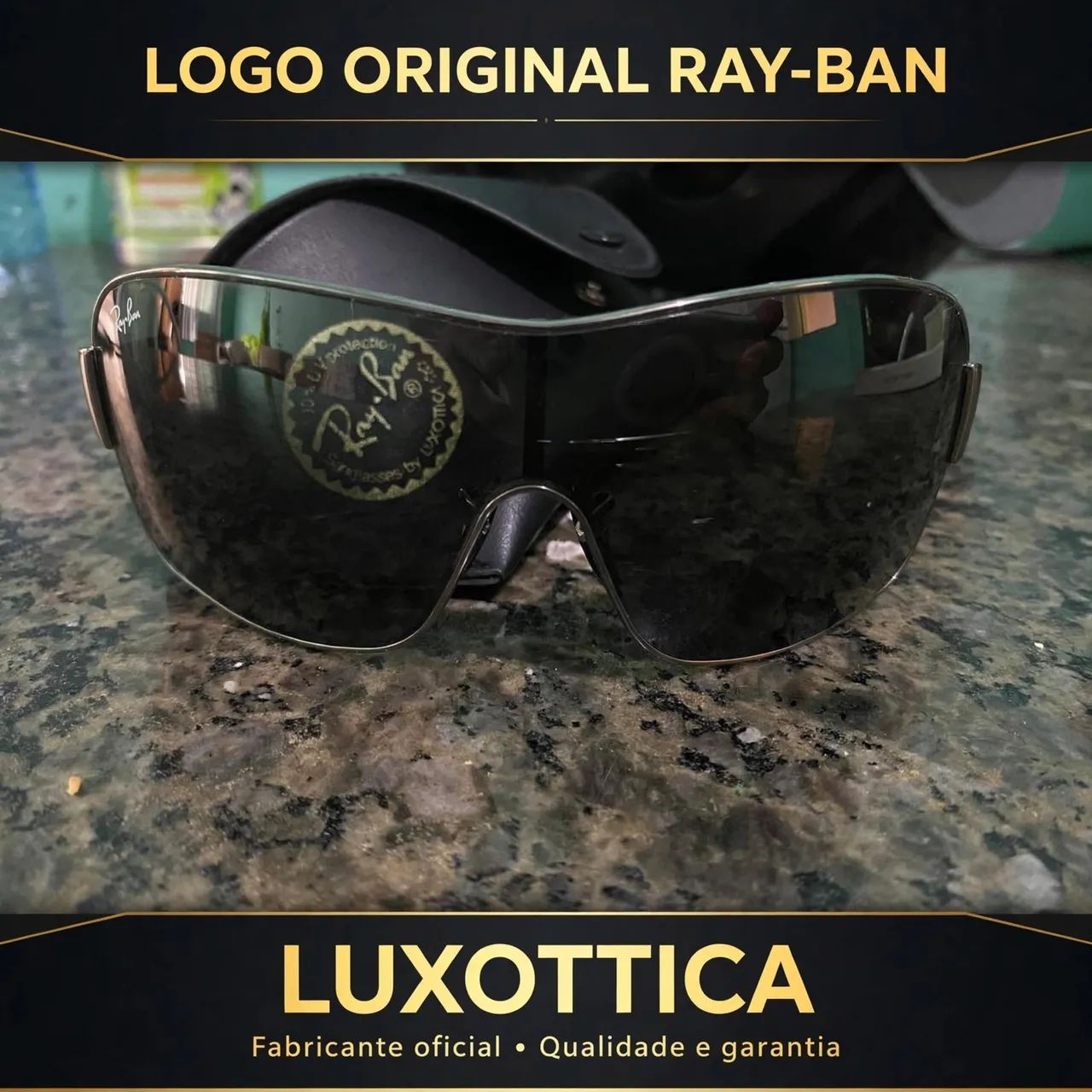 RAY BAN (luxottica 100% UV protection original  - Foto 5