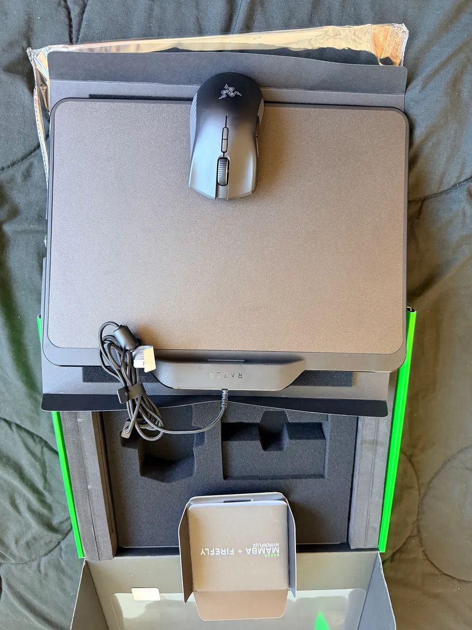 Mouse Gamer Razer Mamba + Mousepad Firefly - Foto 4