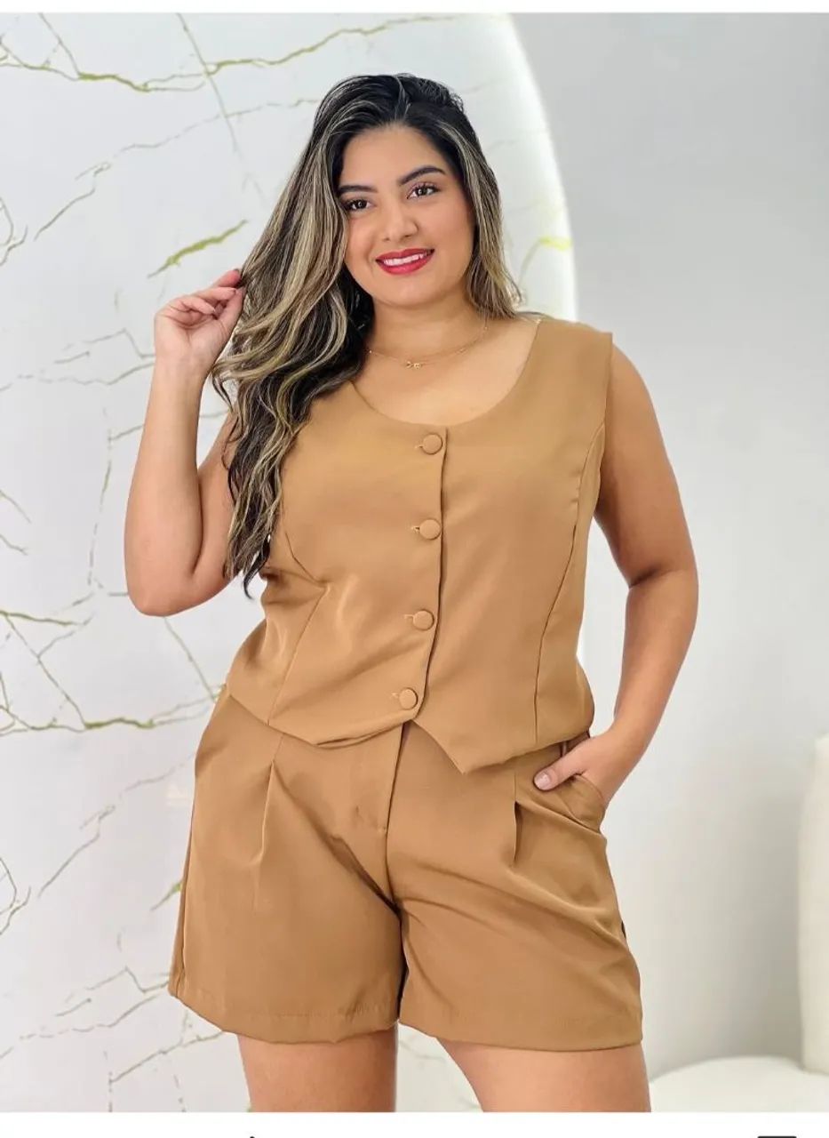 Conjunto colete g1