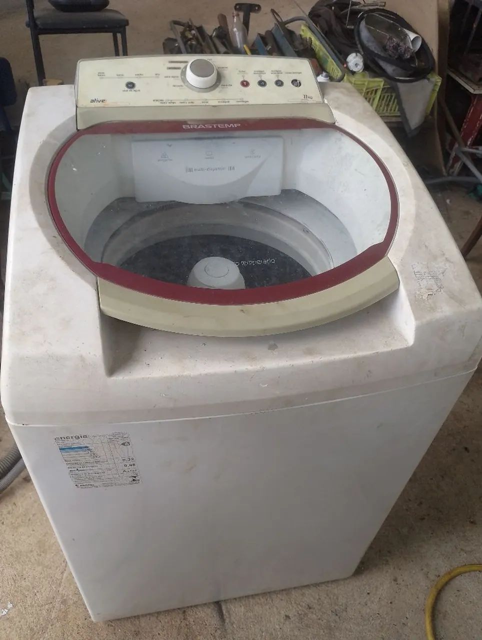 Máquina de lavar funciona perfeitamente 