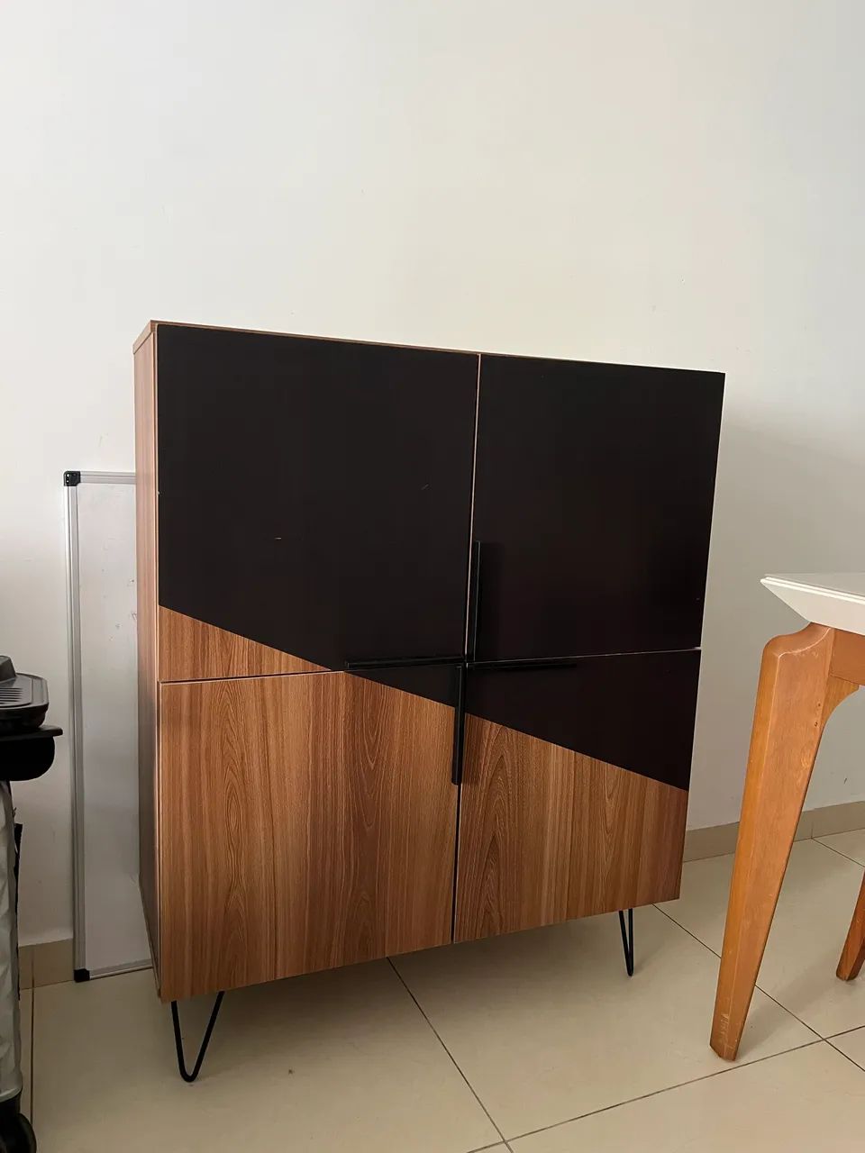 Rack (160 cm) e armário (90 cm) - Foto 3