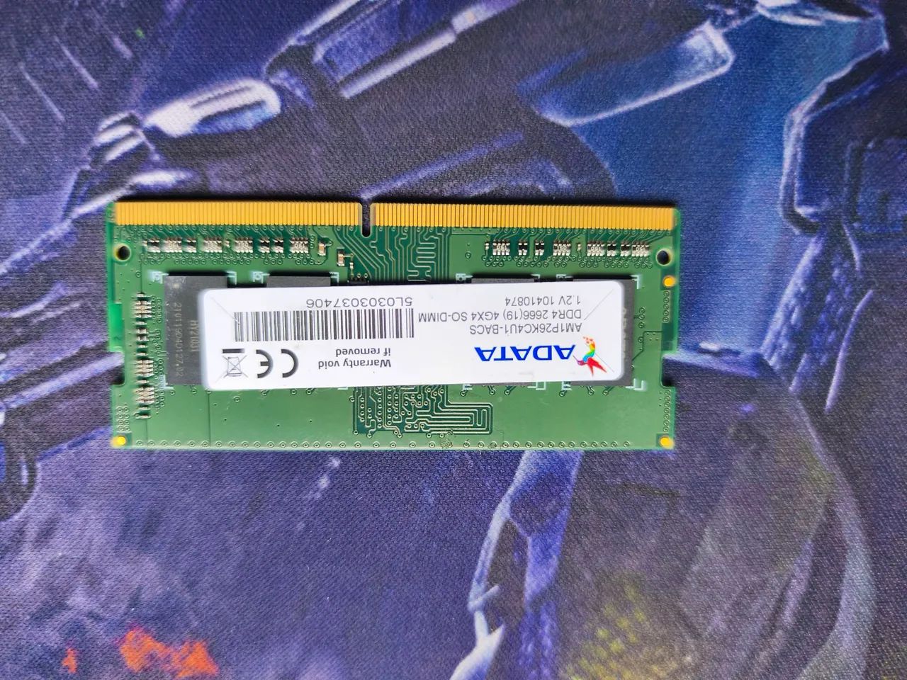 R$ 120 Memória RAM Notebook ADATA 4GB DDR4 2666MHz SO-DIMM - Foto 3
