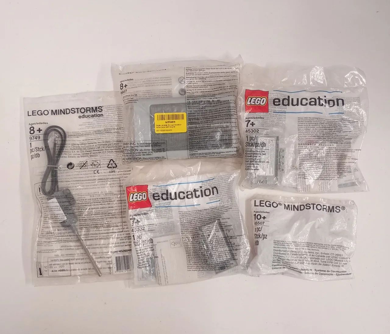 Peças Lego Mindstorms Education lacradas lote 