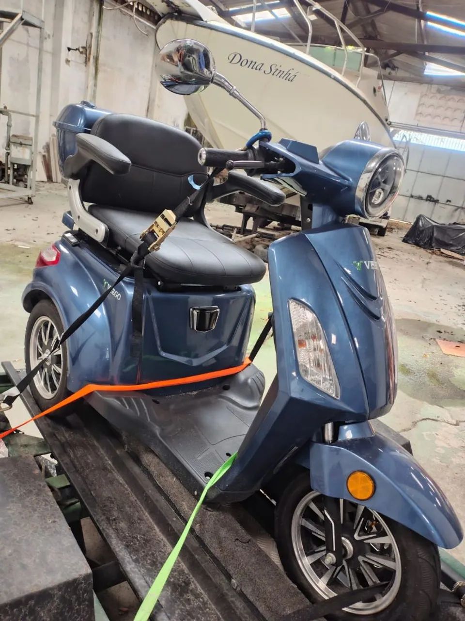 Triciclo nova estado de zero com apenas 2.000 km  - Foto 3