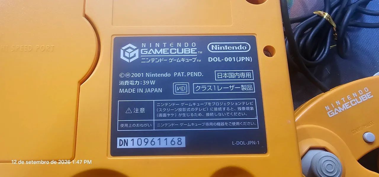 Console Game Cube Laranja - Foto 5