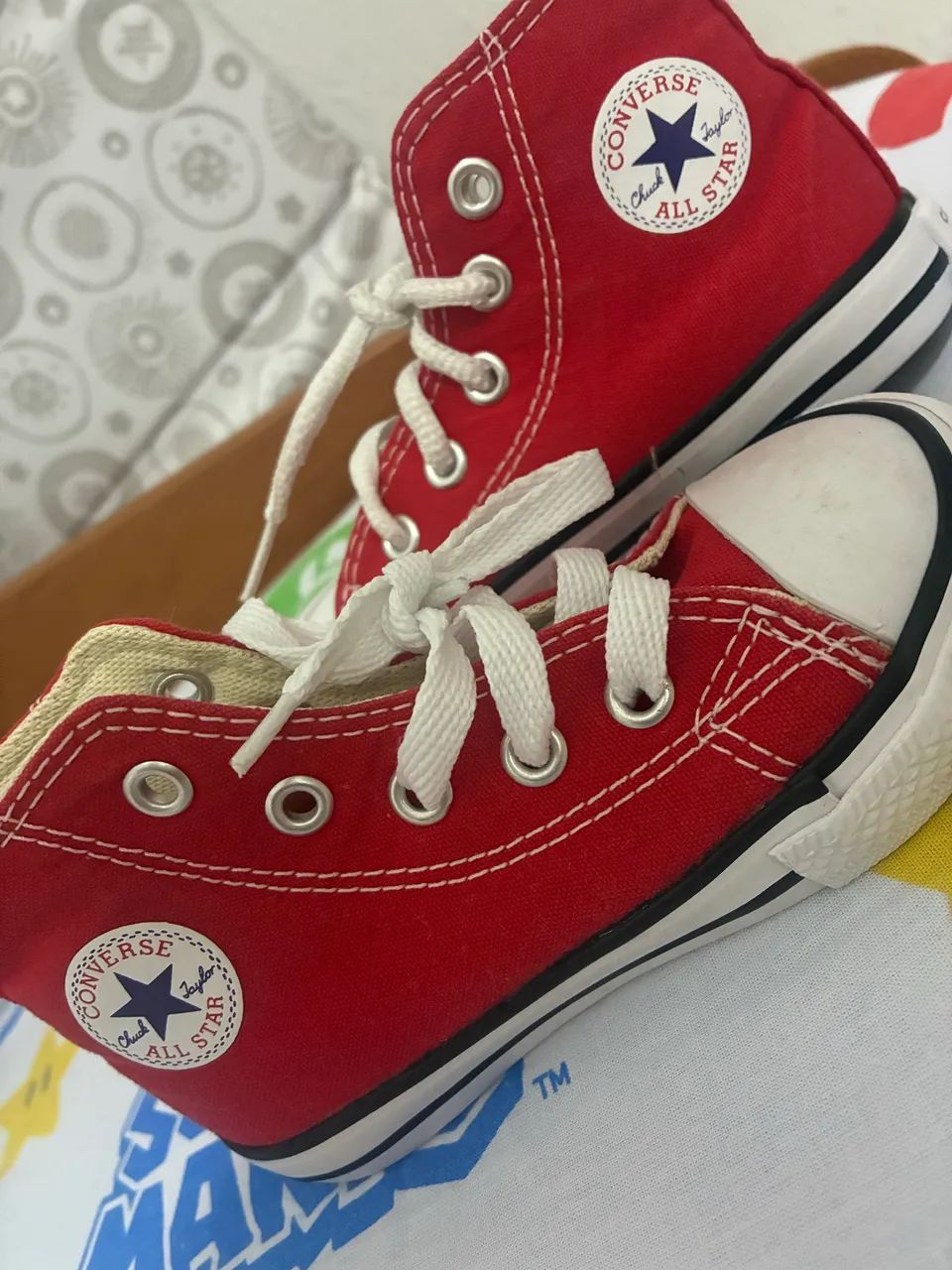 Tênis Infantil Converse Chuck Taylor All Star Vermelho