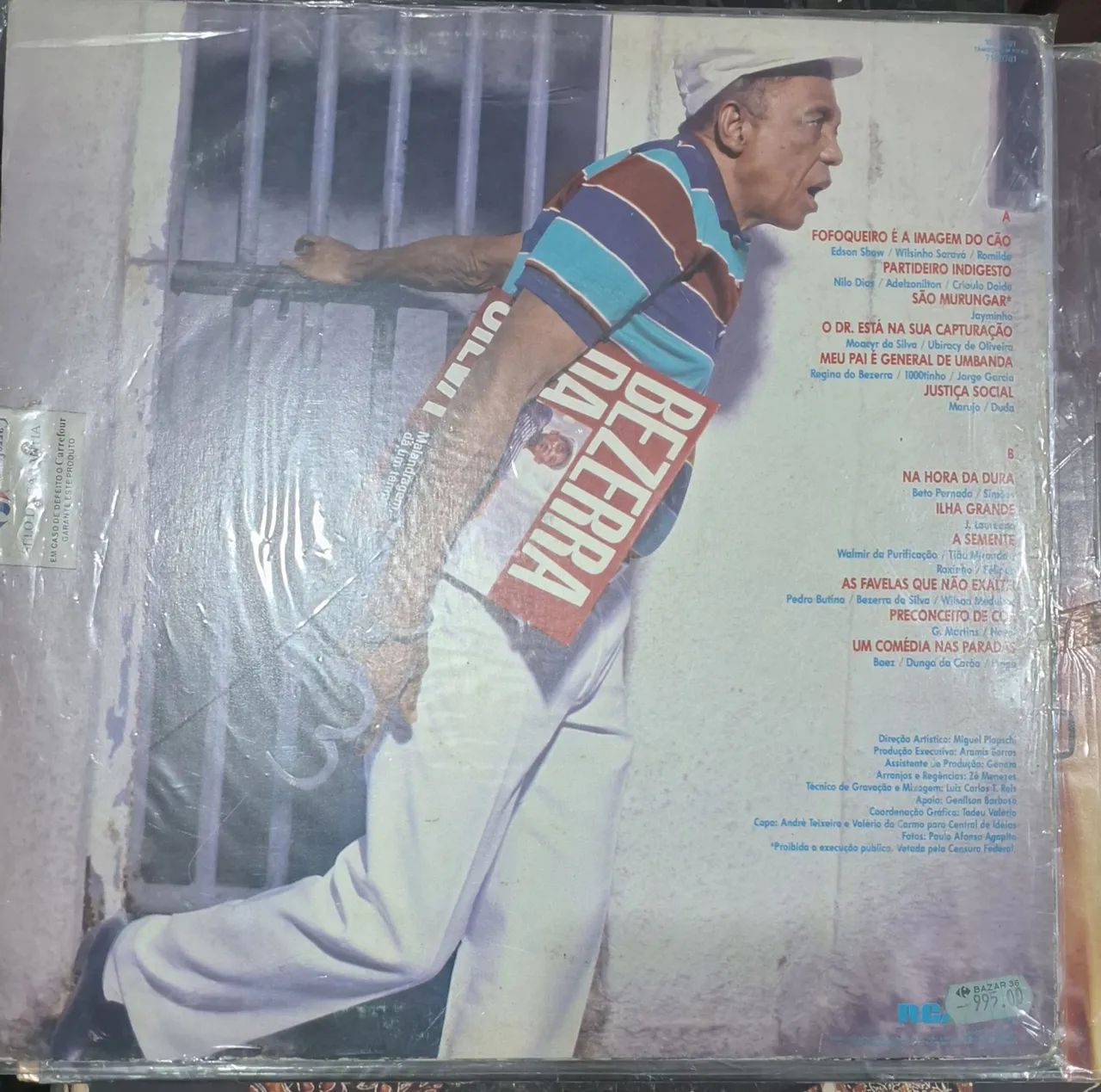 Bezerra da Silvz - Justiça Social vinil - Foto 2