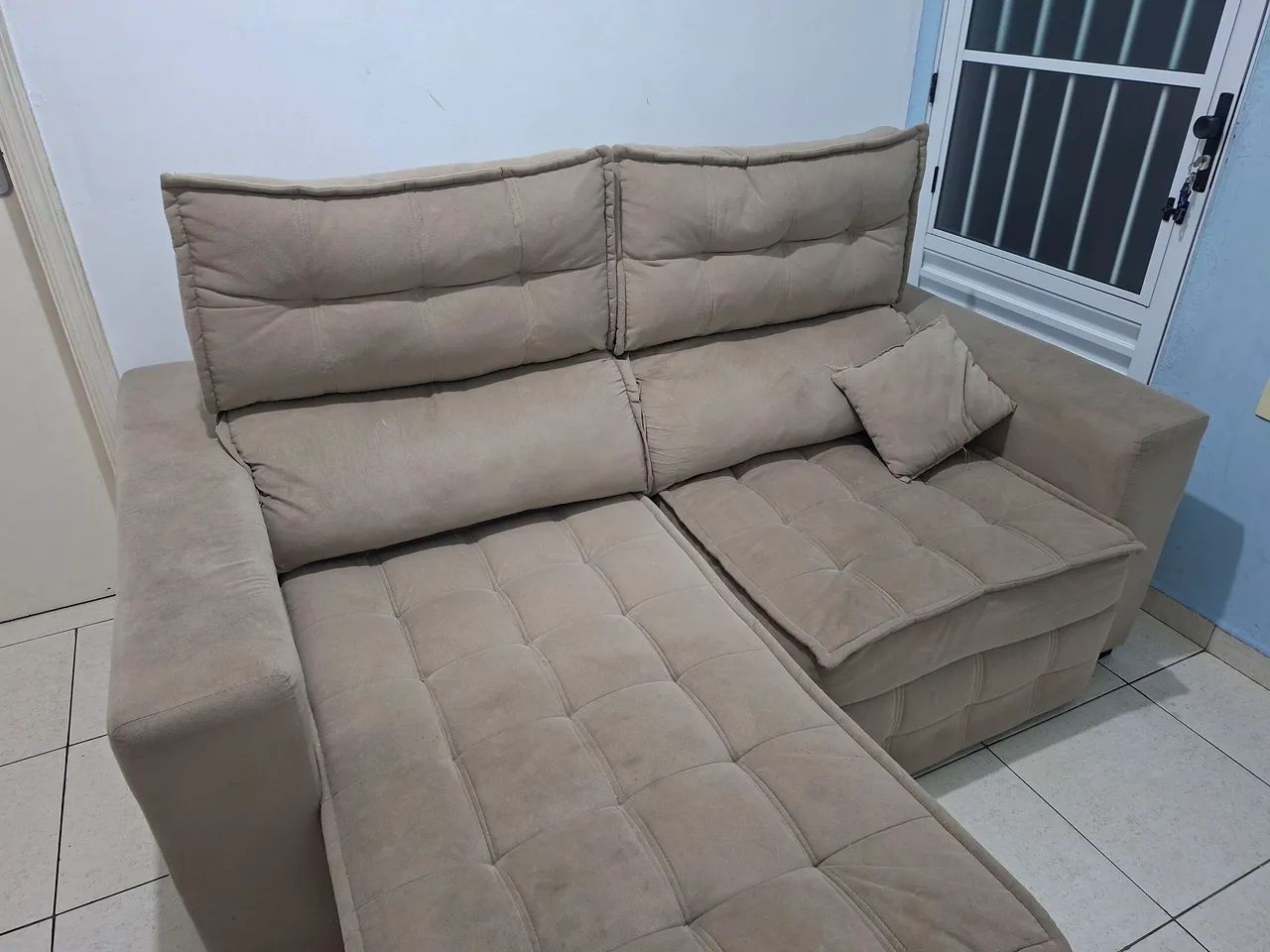 Sofa 2 lugares retratil - Foto 2