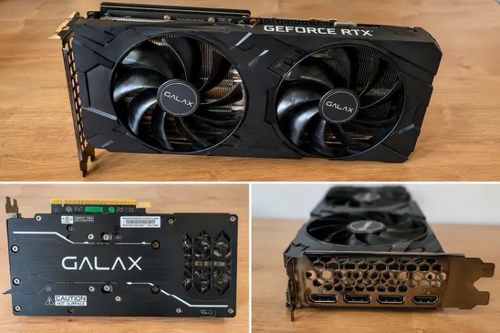 Placa de video GALAX RTX 3060 TI 8GB