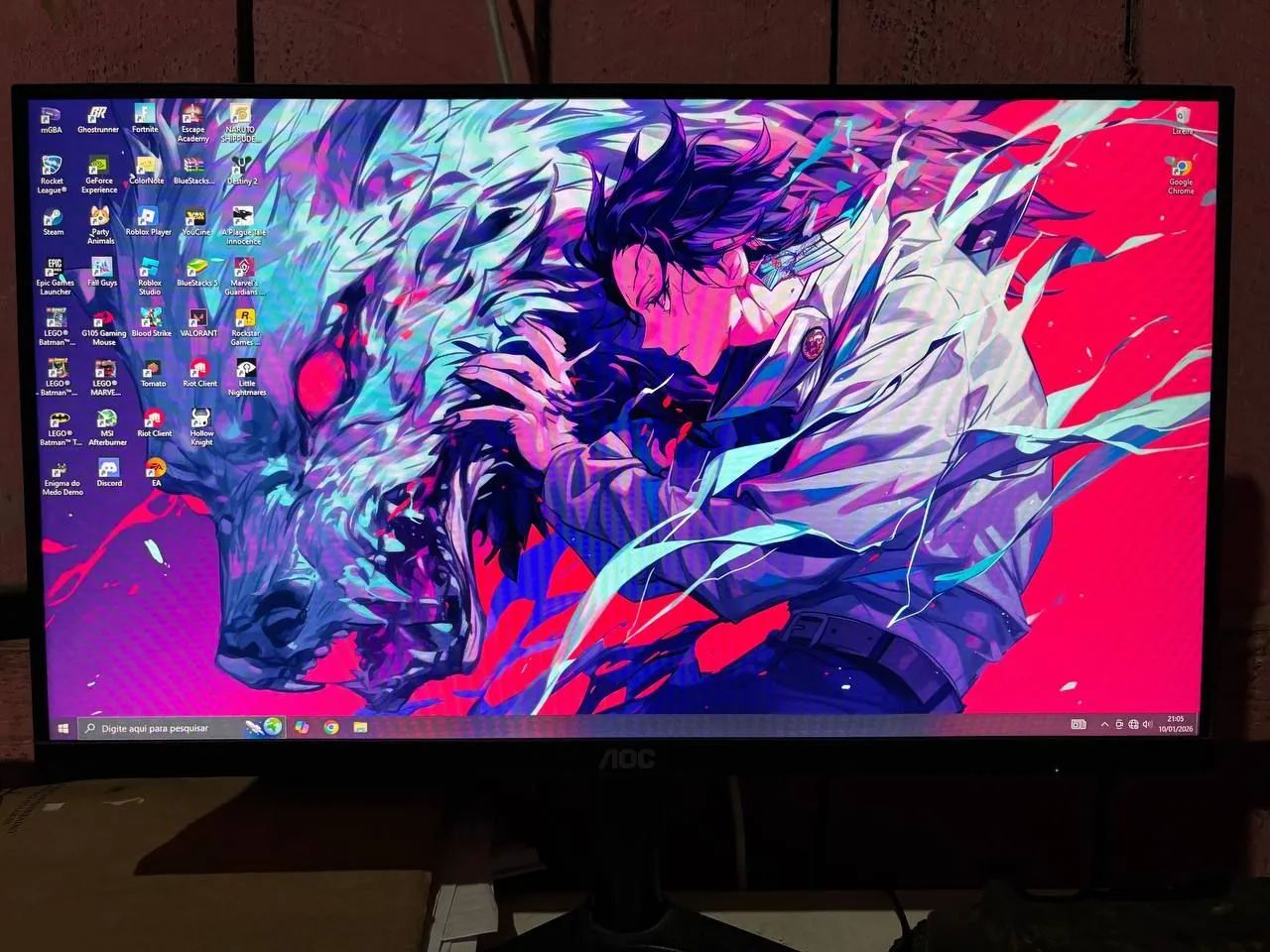 Monitor AOC 75Hz