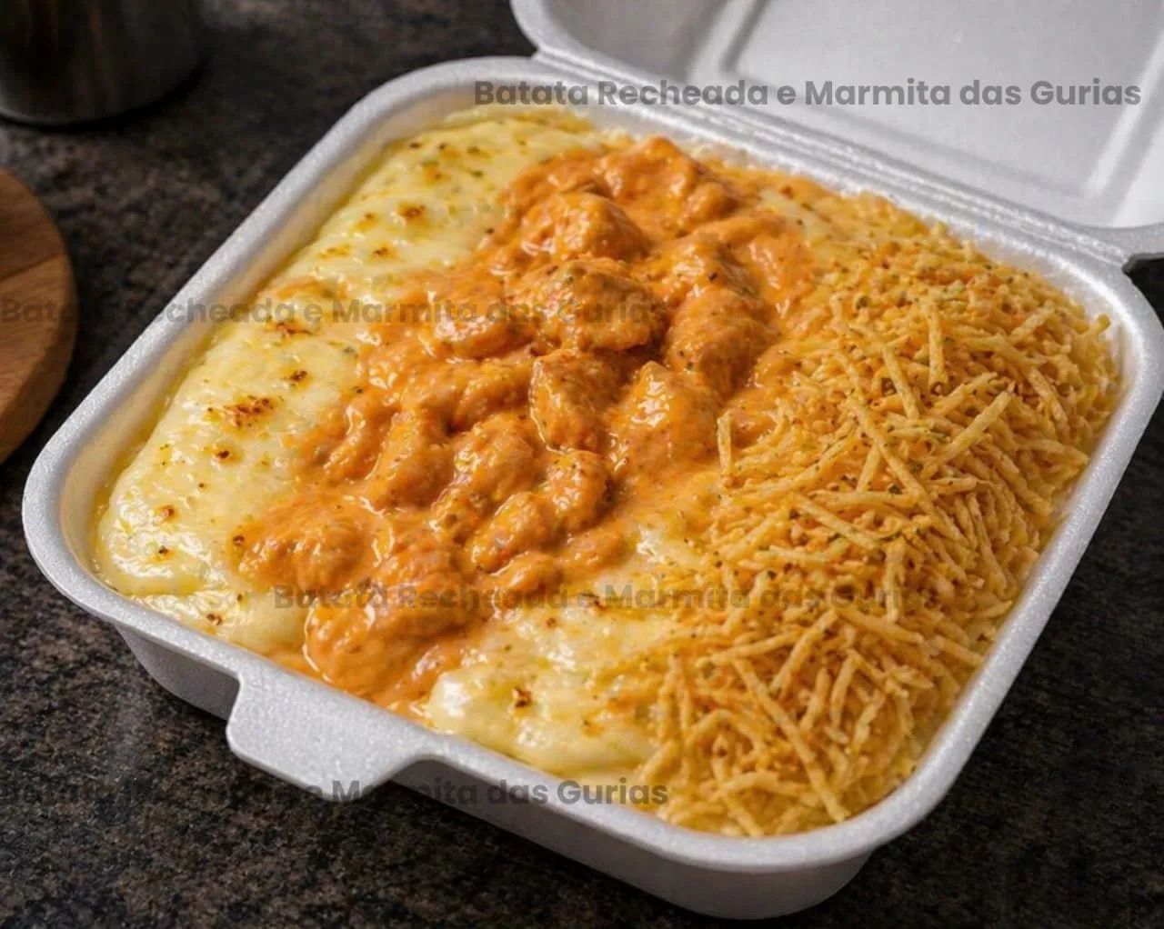 Batata Recheada E Marmita Das Gurias 