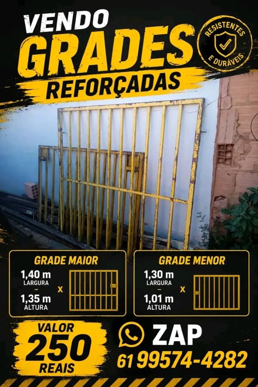 Grades para loja
