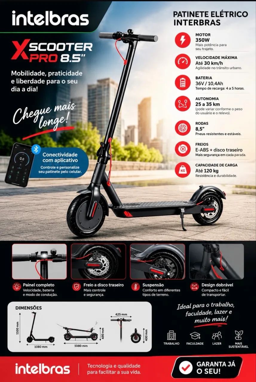 Patinete Elétrico 