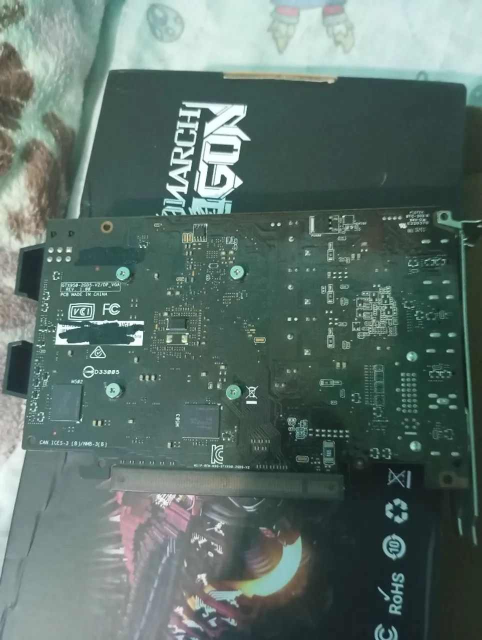 placa de vídeo GTX 950 2g ddr5 - Foto 2