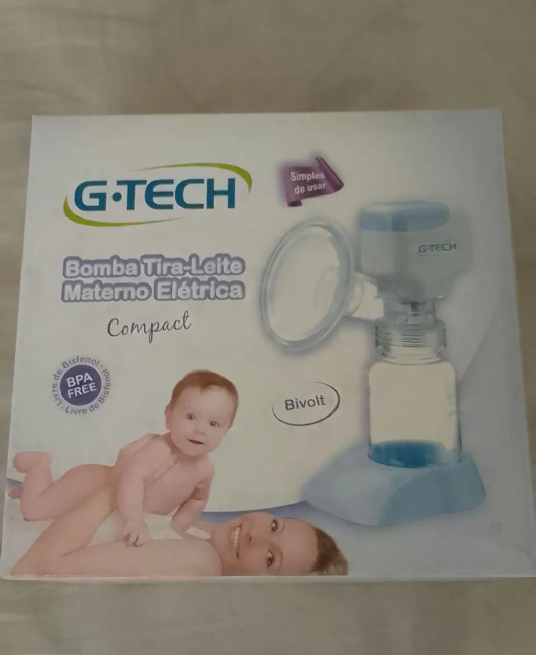 Bomba de tirar leite elétrica 