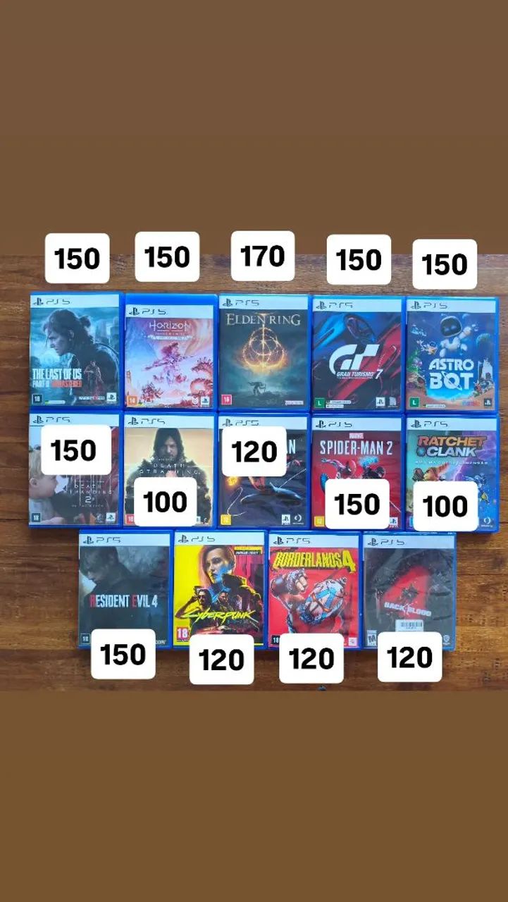 Jogos ps5