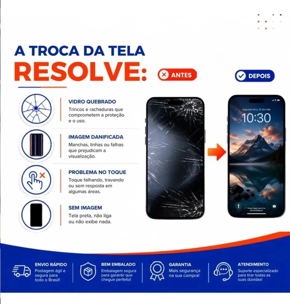 Tela  frontal Display touch para note 12s - Foto 4