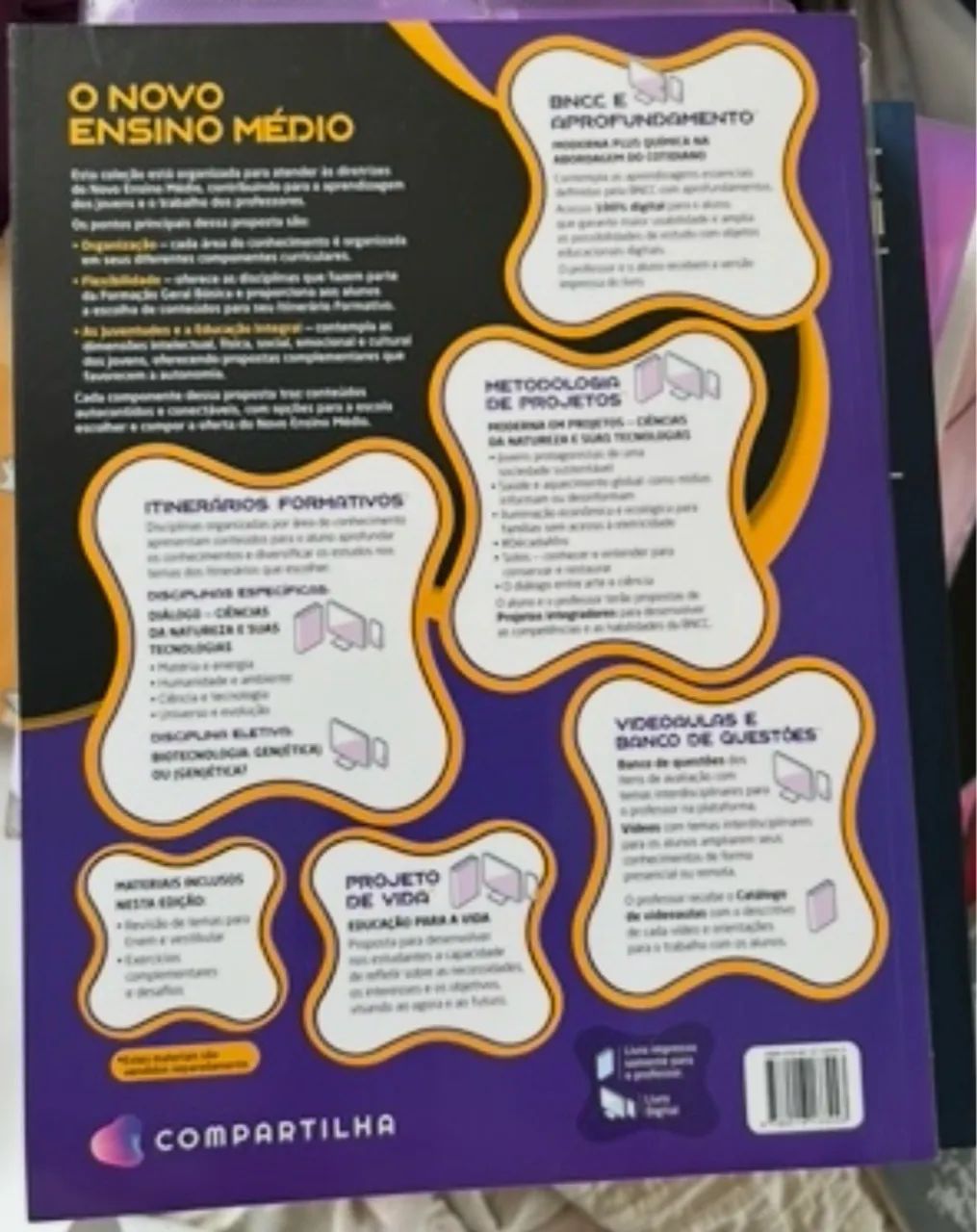 Livro Química na abordagem do cotidiano. Volume único.  - Foto 2