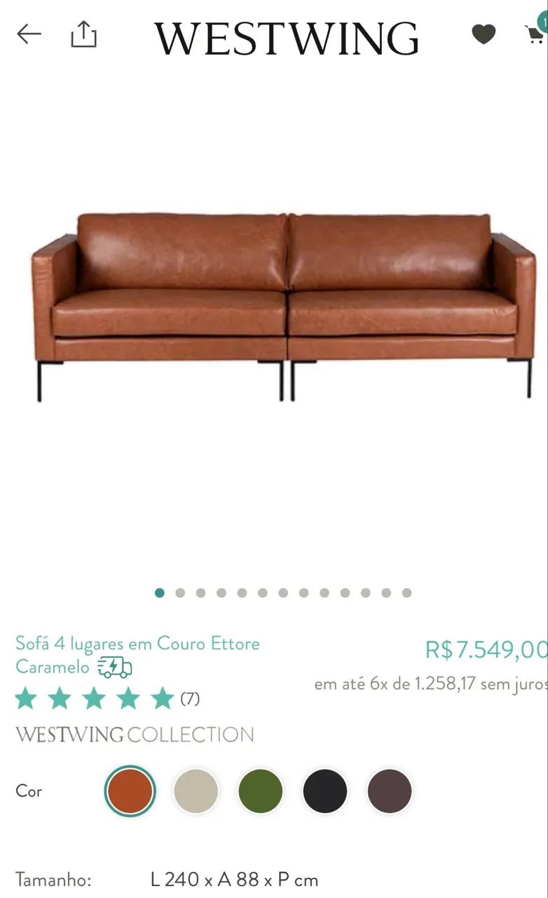Leather Sofa - Brand New418478294345994245
