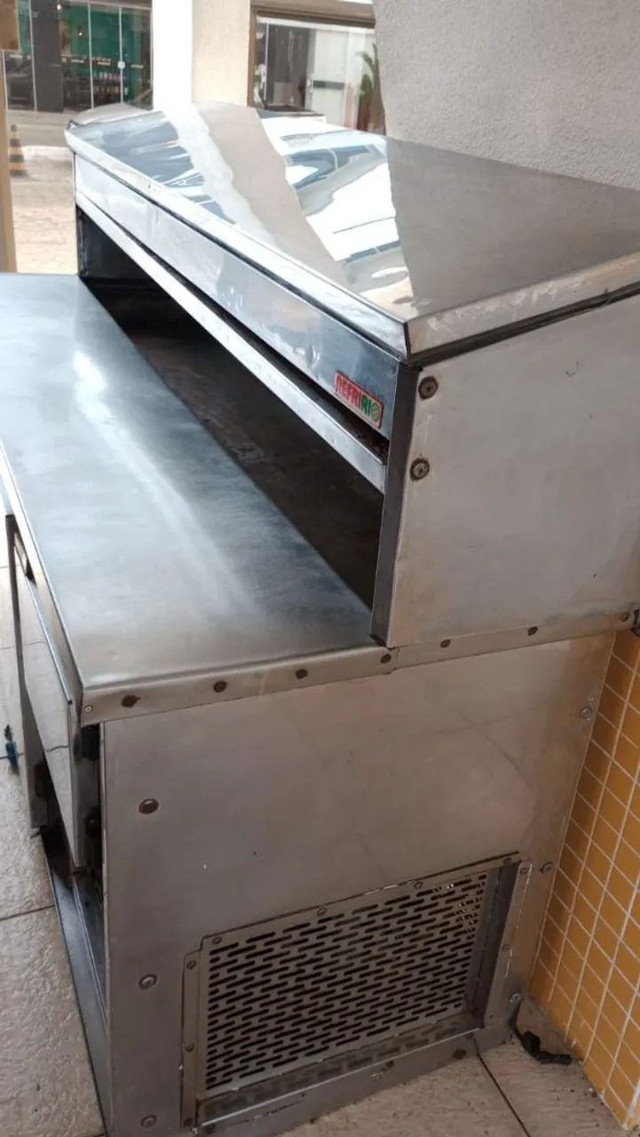 OPORTUNIDADE Balcão refrigerado Inox e Geladeira - Foto 2