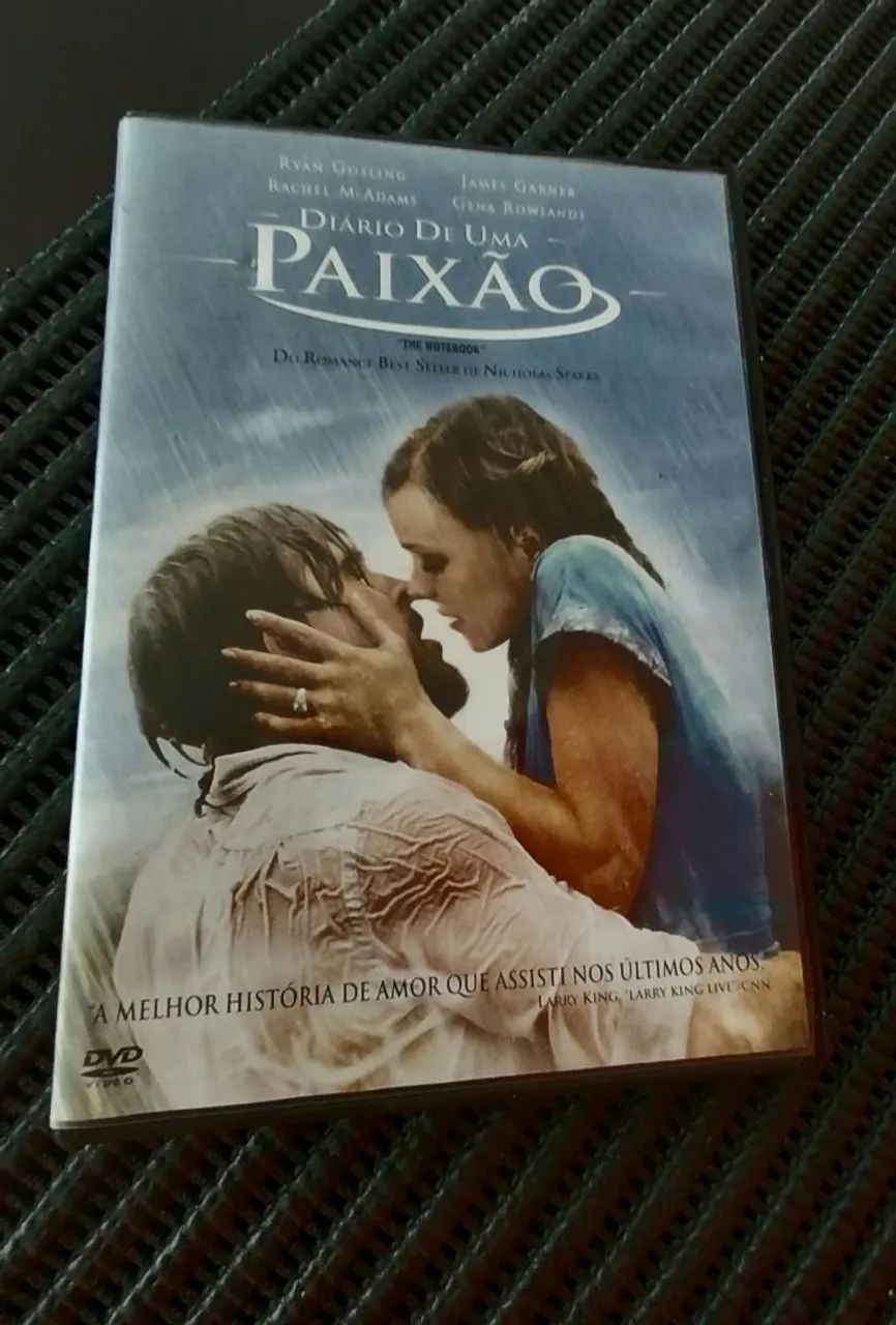Dvd Diário de uma paixão 
