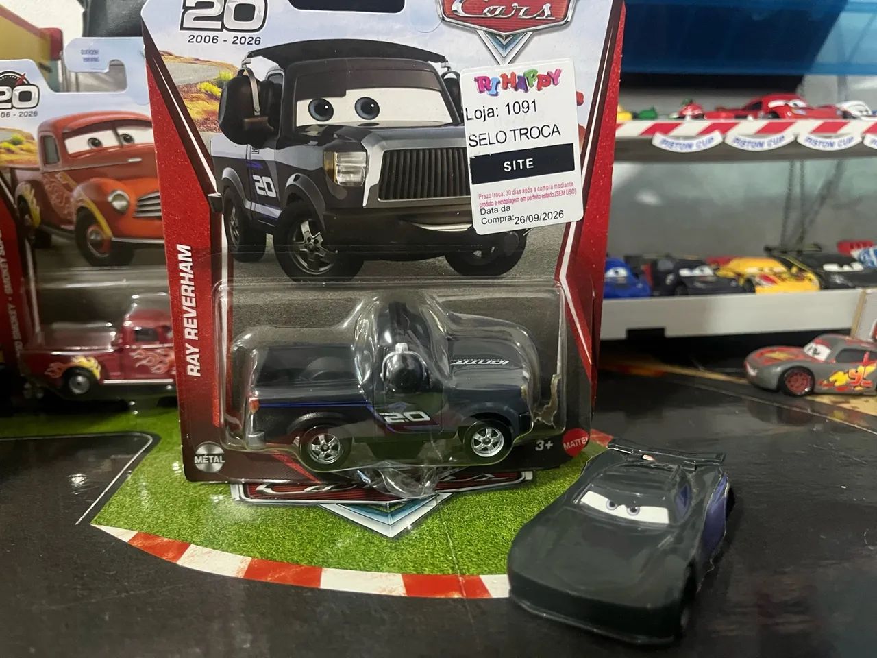 Cars Disney pixar Chefe Jackson Storm e Jackson Storm basic