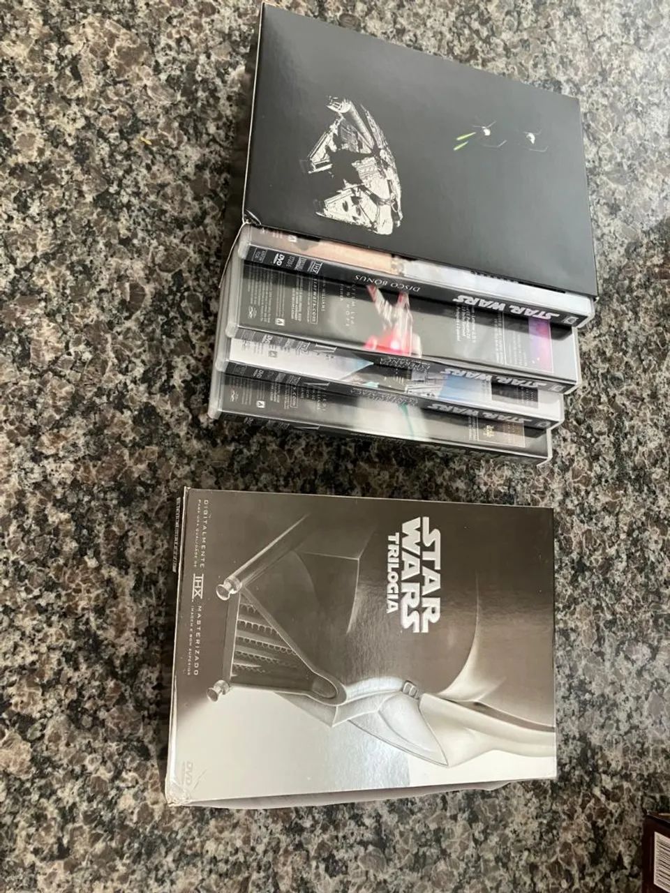 DVD do Box Star Wars Trilogia Original