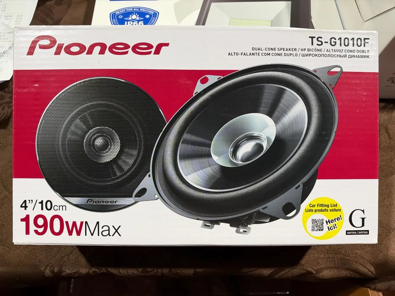 Par Autofalante Pioneer Ts-g1010f 4polegadas 190w