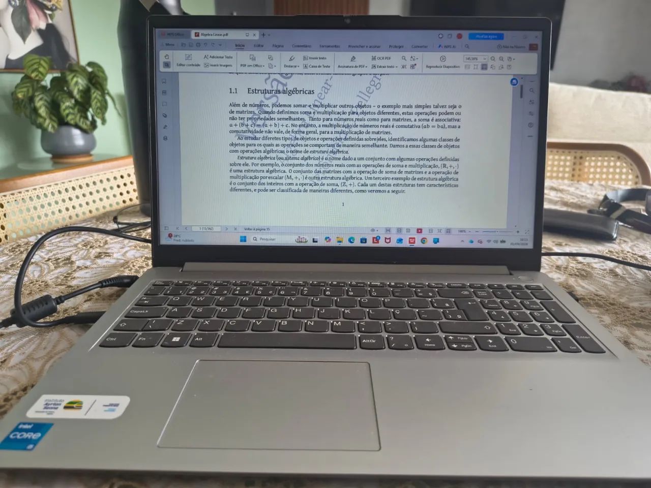 Notebook Lenovo i5 12ª Geração | 8GB RAM | SSD 512GB | - Foto 5