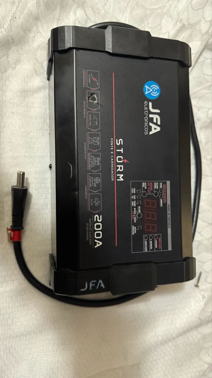 Fonte Jfa 200a em estado de nova, ainda na garantia!!!