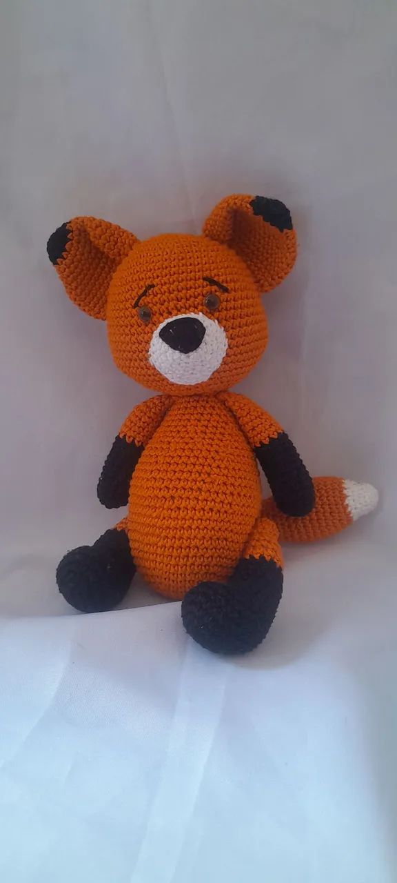 Raposa em Crochê amigurumi  - Foto 3