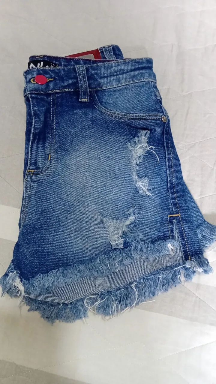 Short Jeans Destroyed UNK - O Clássico com Atitude! ?