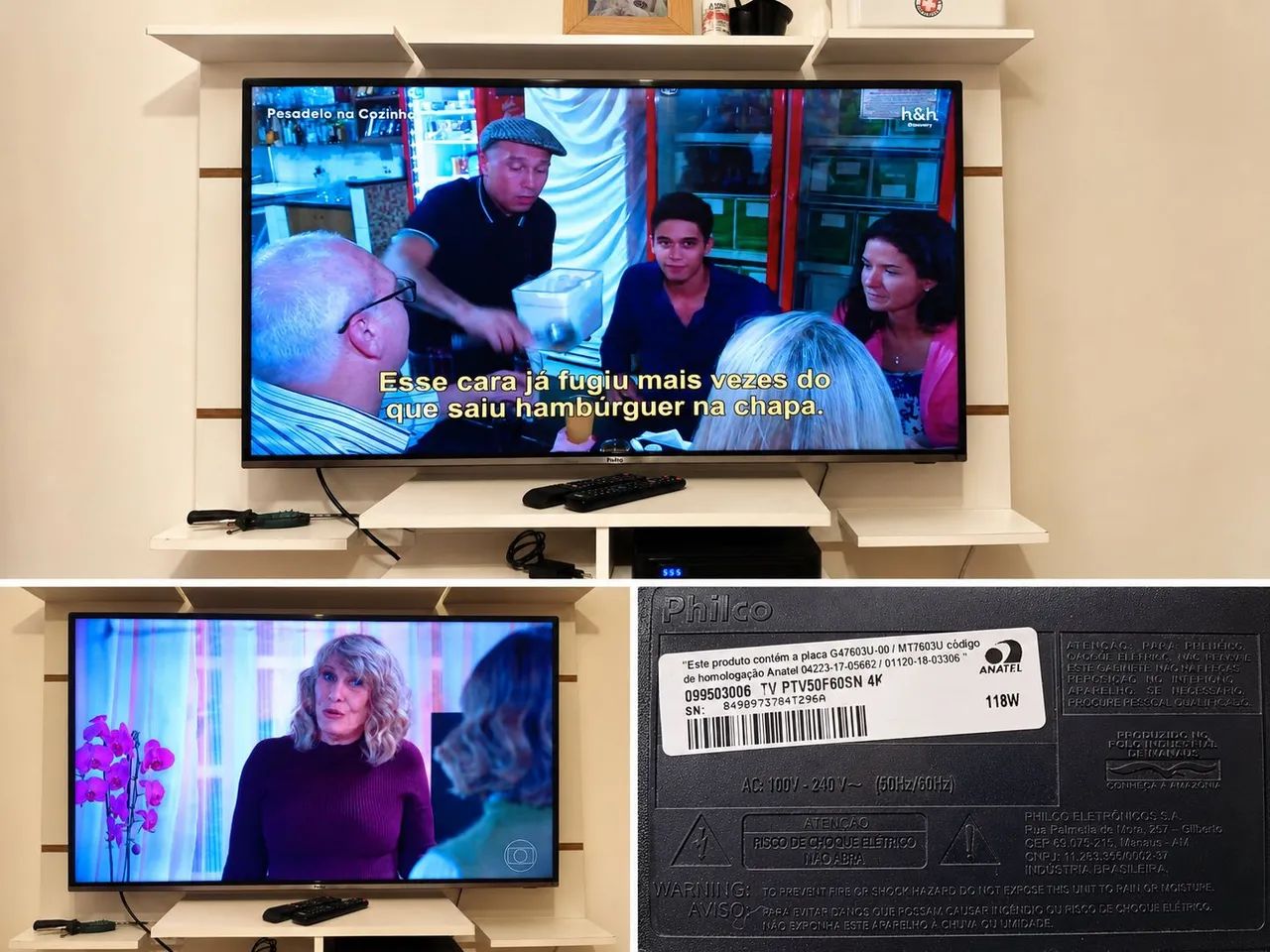 Vende-se TV 4k de 50 polegadas  - Foto 4
