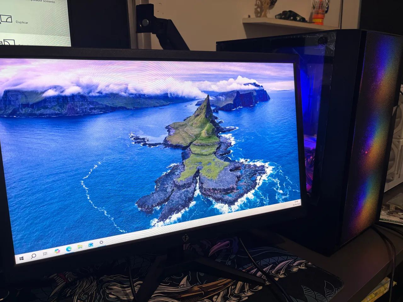 Monitor 20 polegadas seminovo 75 Hz - Foto 3