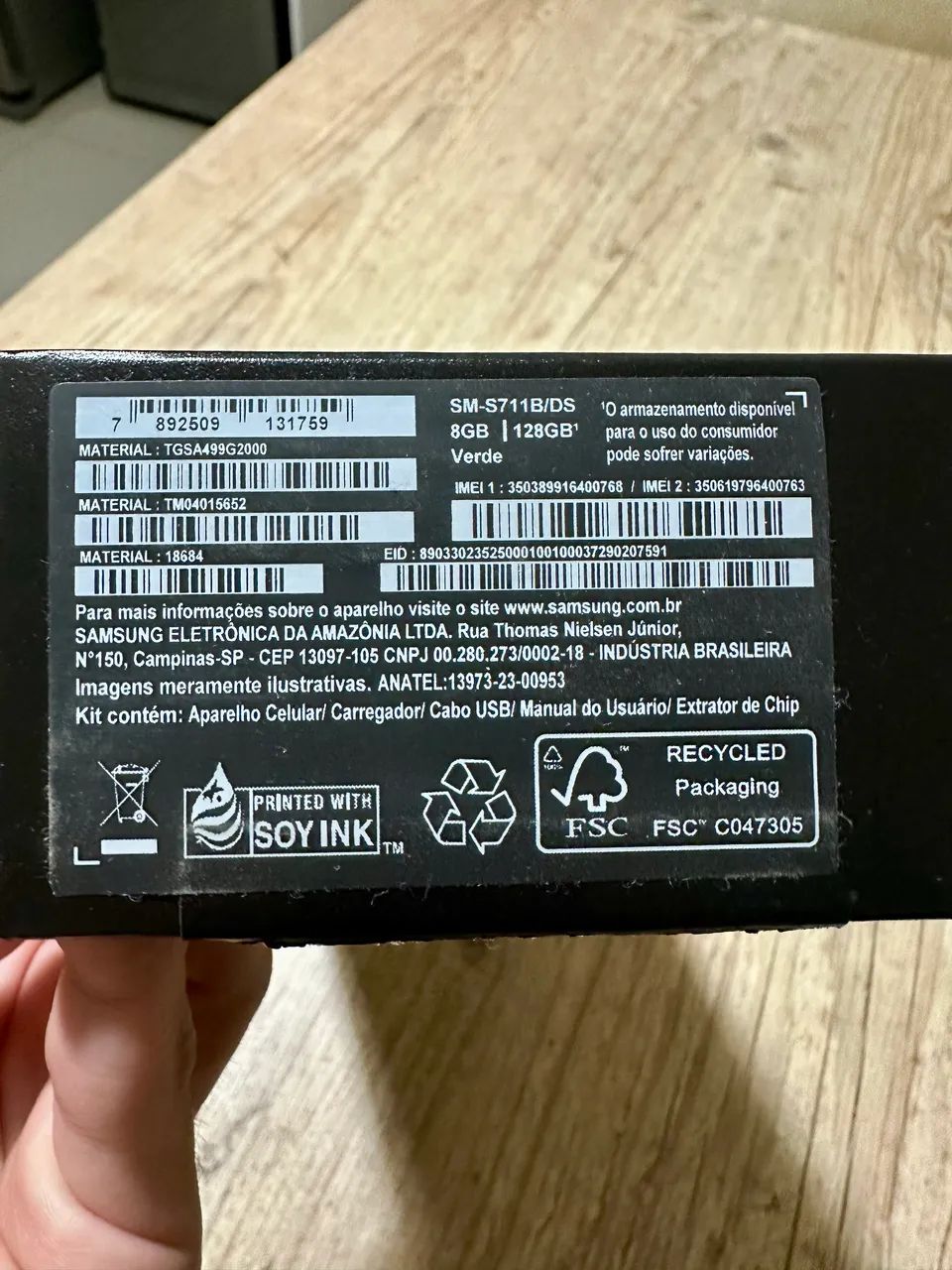 Samsung Galaxy S23 FE 128GB Verde - Foto 3