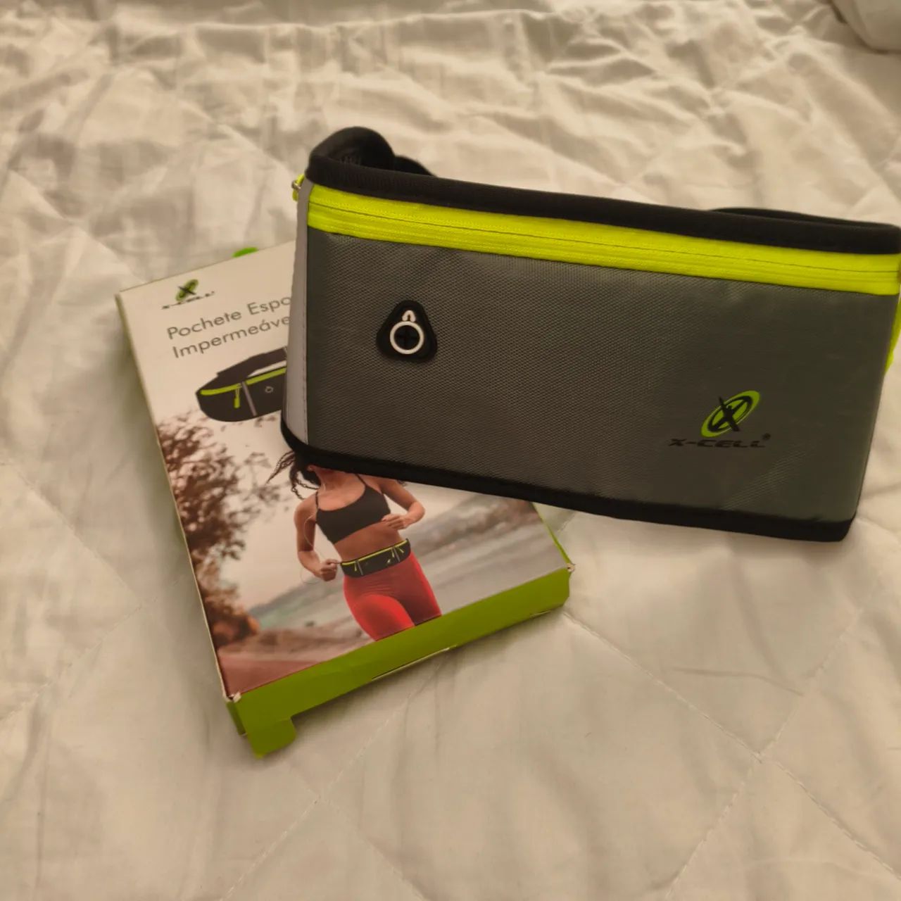 Pochete de Corrida com Suporte para Celular - Praticidade e Conforto! ?