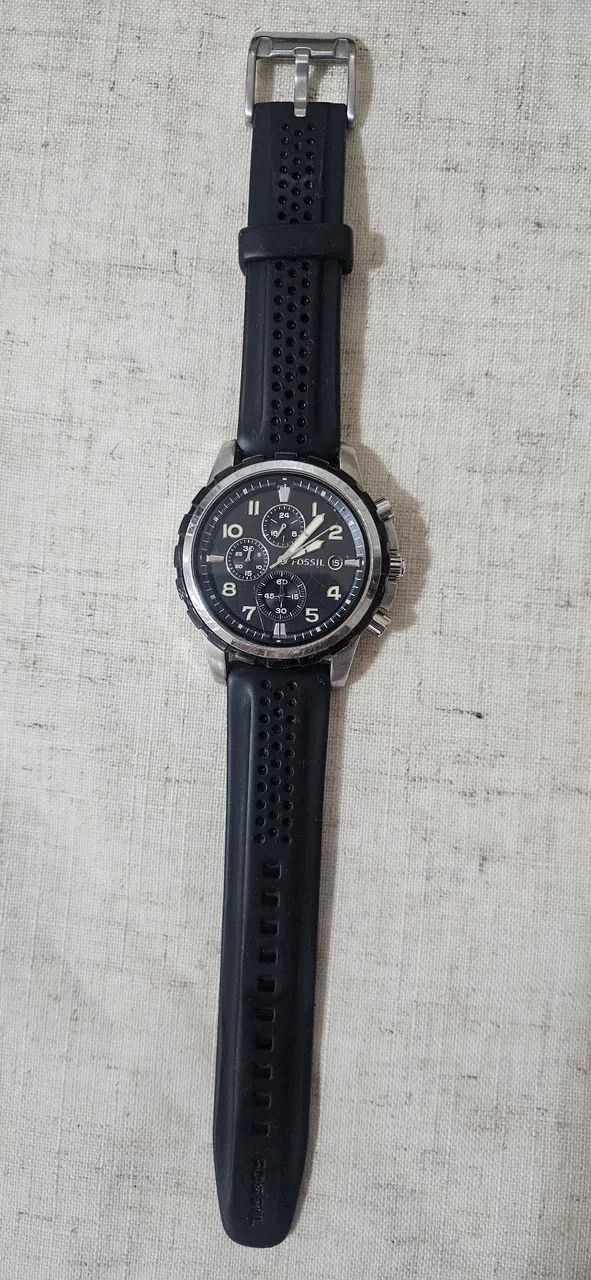 Relógio Fossil Dean Chronograph em aço inoxidável 