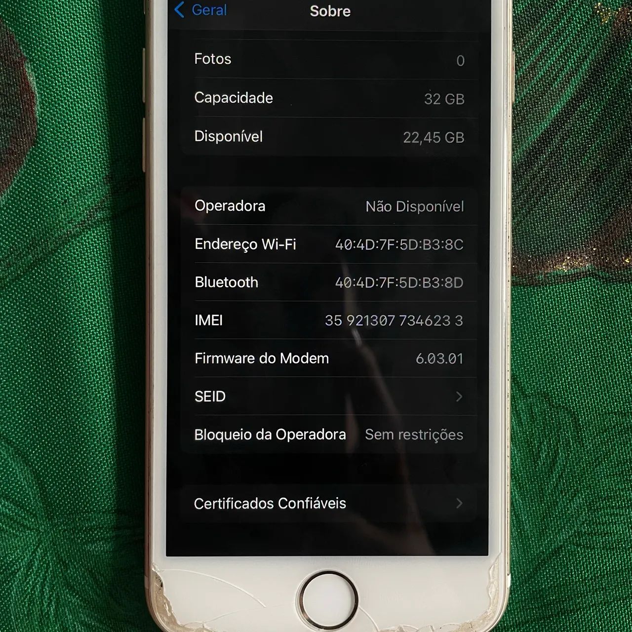 IPHONE 7 32G Usado  - Foto 4