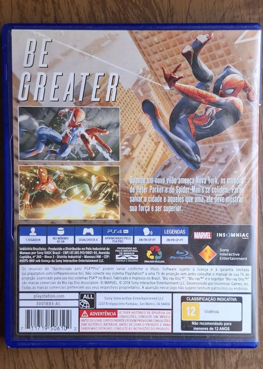 Marvel Spider-Man - Jogos Playstation 4 / PS4 - Foto 2