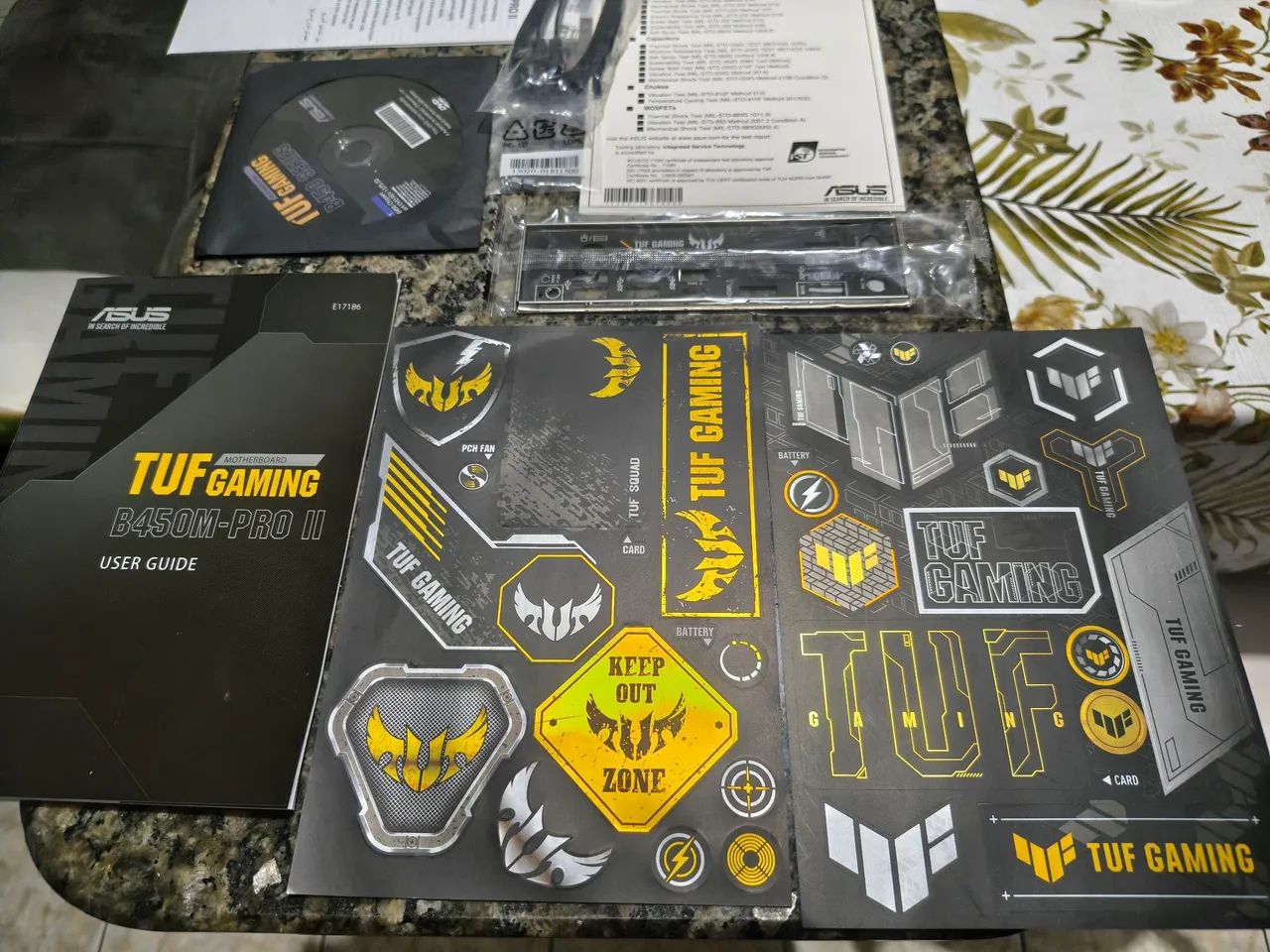 Placa Mãe Asus TUF Gaming B450M-PRO II (AM4) - Completa na Caixa / Leia a Descrição - Foto 6