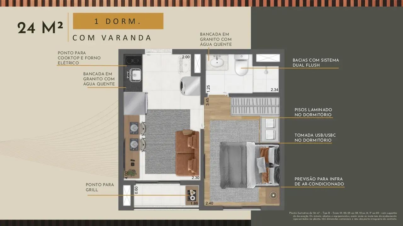 PLANTA 24m²