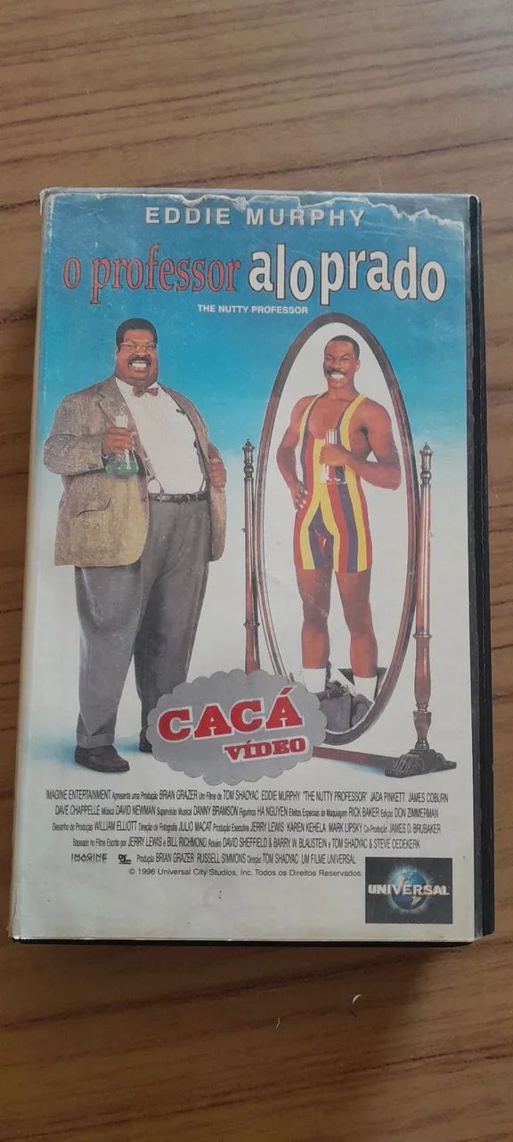 VHS O Professor Aloprado