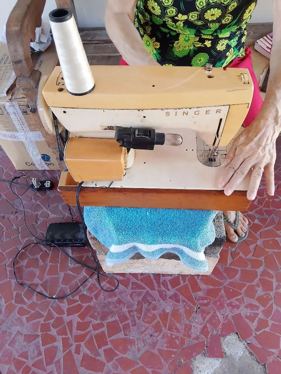 Máquina de costura Singer Zig zag 